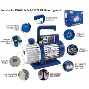 SINGLE STAGE/DUAL STAGE VACUUM PUMP