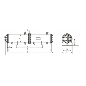 SXFWSB TYPE WATER-COOLED CONDENSER SINGLE
